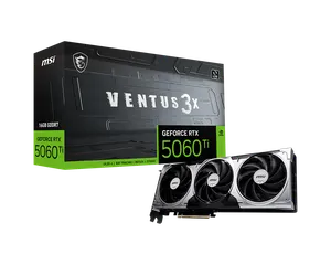 GeForce RTX 5060 Ti 16G VENTUS 3X